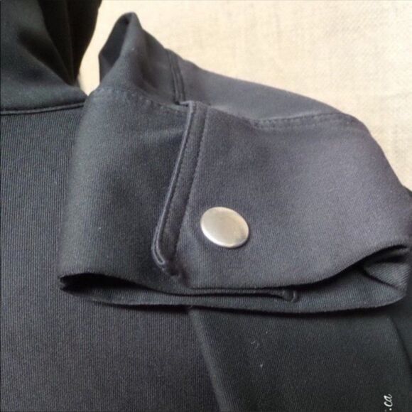 Nike Black Dri Fit Full Zip Jacket Hi Neck - Picture 4 of 8